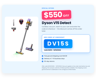 Dyson V15 Detect Absolute (Code: DV15S)