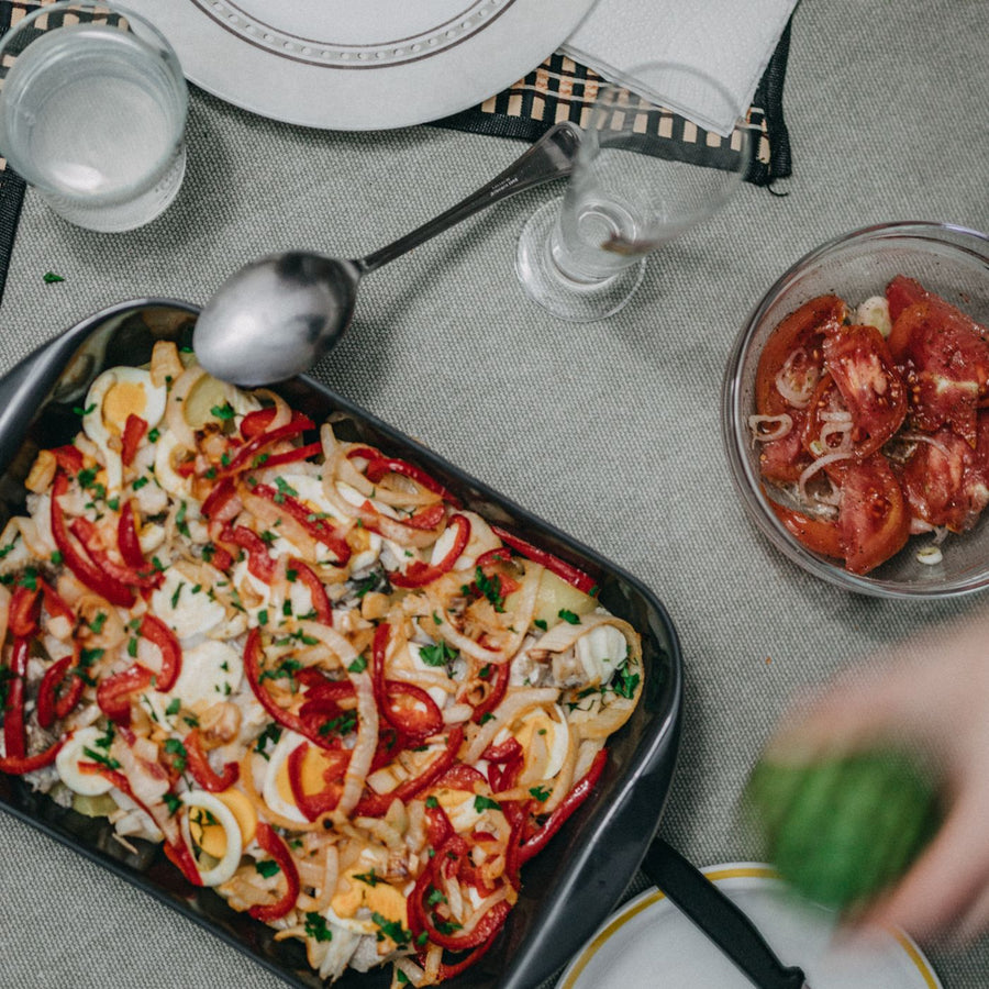 Stencil Baking Dish